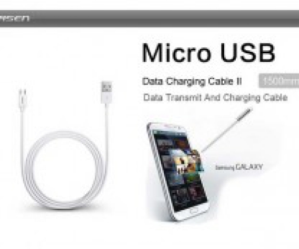 Cáp Micro USB Pisen 1500mm Cho Smartphone Samsung Sony HTC Nokia