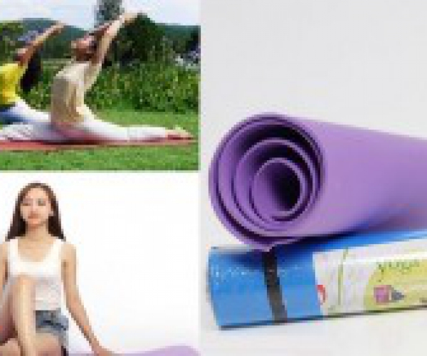 Thảm Tập Yoga Loại Lớn Có Túi Đựng - Giúp Thoải Mái Và An Toàn