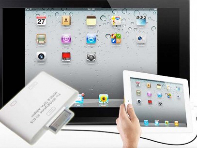 Bộ Chuyển ADAPTER HDMI 30Pin Cho iPhone 4G 4GS Và iPad