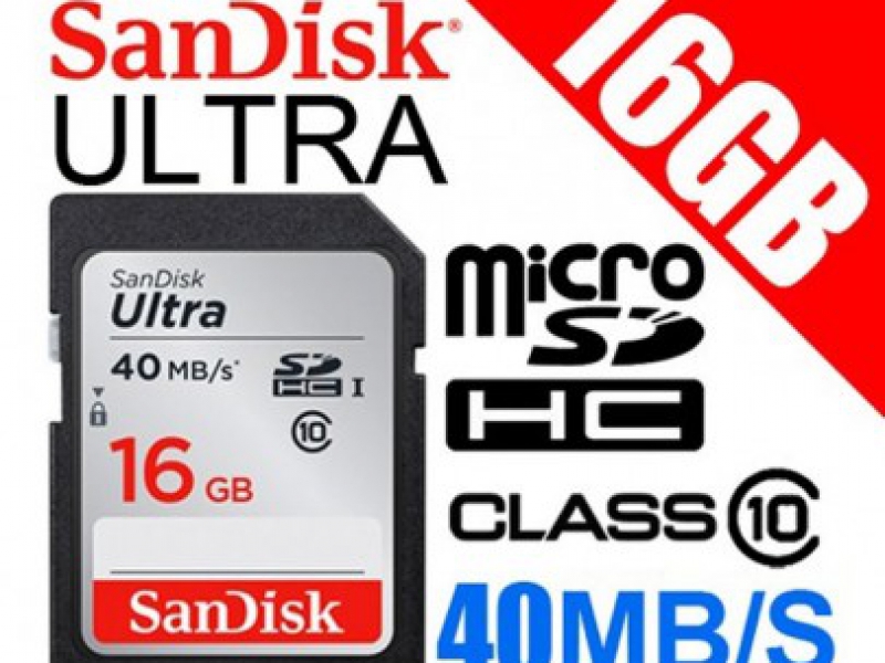 Thẻ Nhớ Sandisk SDHC 16GB ULTRA Class10