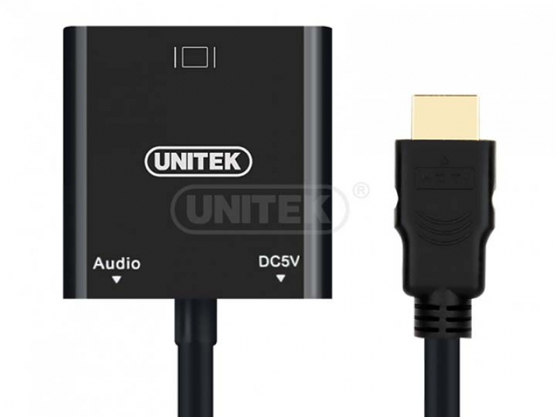 CÁP CHUYỂN HDMI SANG VGA + AUDIO UNITEK (Y - 6333)